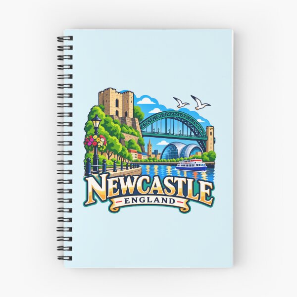Item preview, Newcastle, England - Tyne Bridge & Castle designed and sold by Myra365Art.