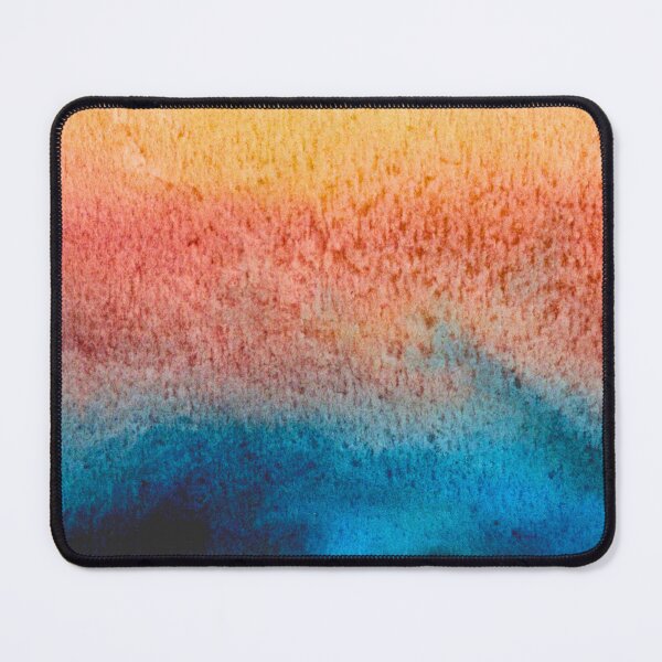 Item preview, Blush Pink and Deep Teal Abstract Watercolour designed and sold by ArithraStudio.