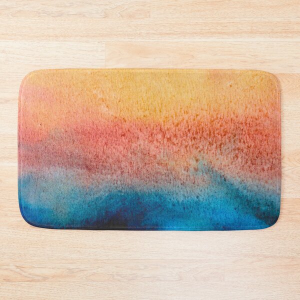 Item preview, Blush Pink and Deep Teal Abstract Watercolour designed and sold by ArithraStudio.