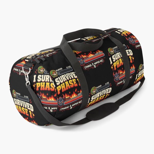 Item preview, I Survived Phase 1 Boss Fight Gamer Funny designed and sold by Ridaelb.