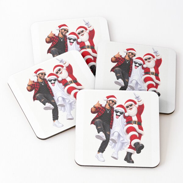 Item preview, Funny Christmas Santa Ghost Holiday Streetwear Design designed and sold by ArtSpark Studio.