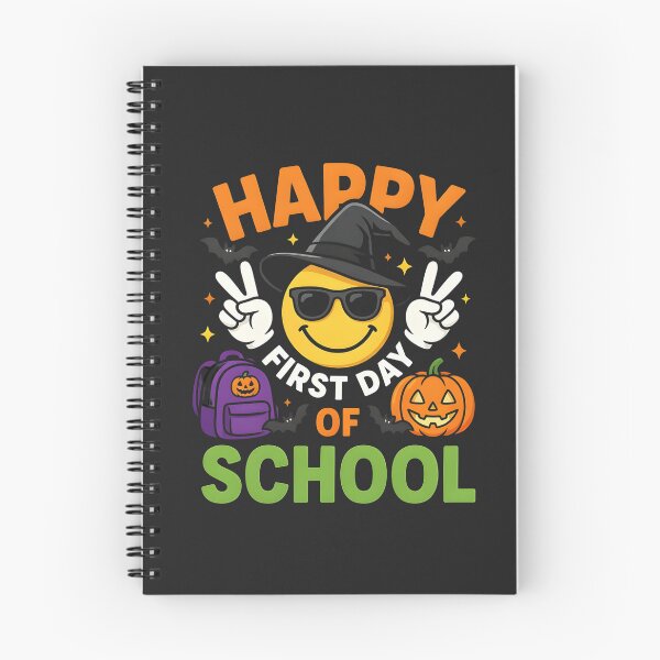 Item preview, Spooky First Day School Smiley Autumn Classroom Kids  designed and sold by dragonbol023.