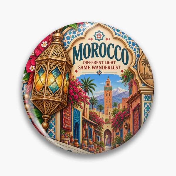 Item preview, Different Light, Same Wanderlust – Vintage Morocco Travel designed and sold by Ghostwave Atelier.