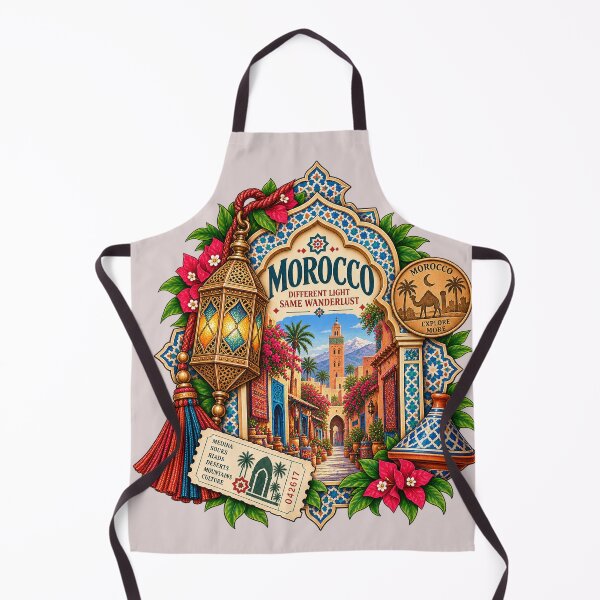 Item preview, Different Light, Same Wanderlust – Vintage Morocco Travel designed and sold by Ghostwave Atelier.