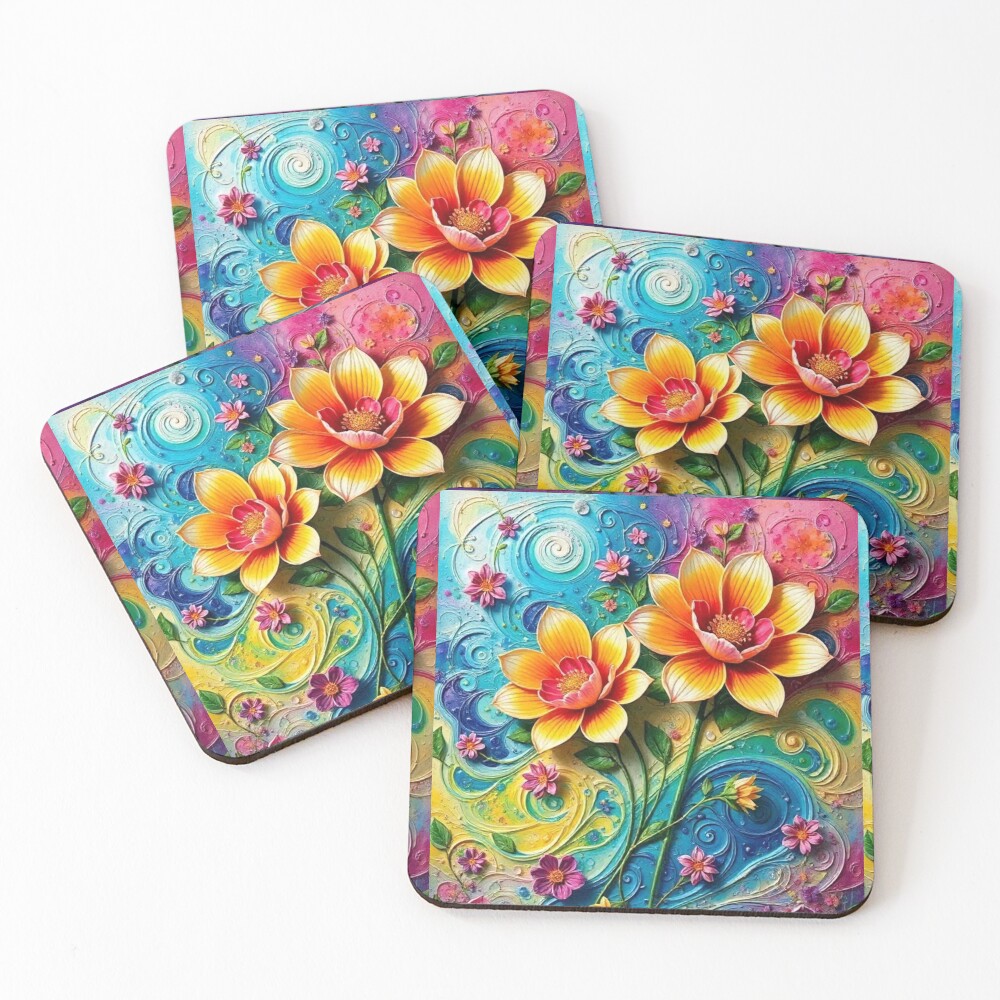 Item preview, Coasters (Set of 4) designed and sold by Azpyring.