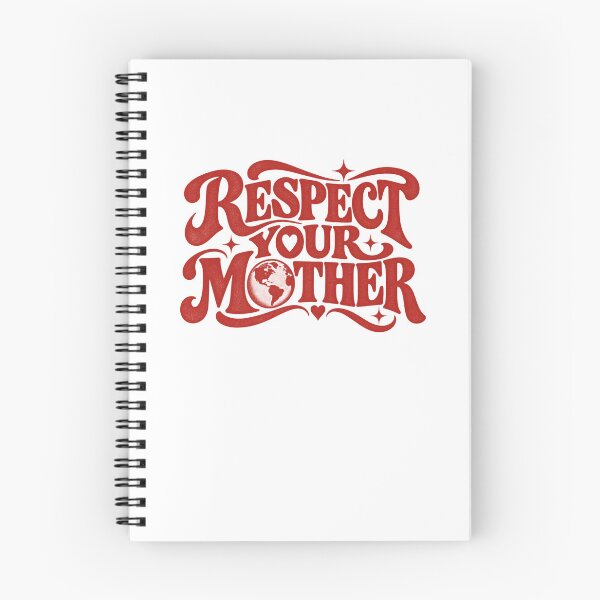 Item preview, Respect Your Mother – Vintage Mother Earth Typography Design designed and sold by TeeToop1.