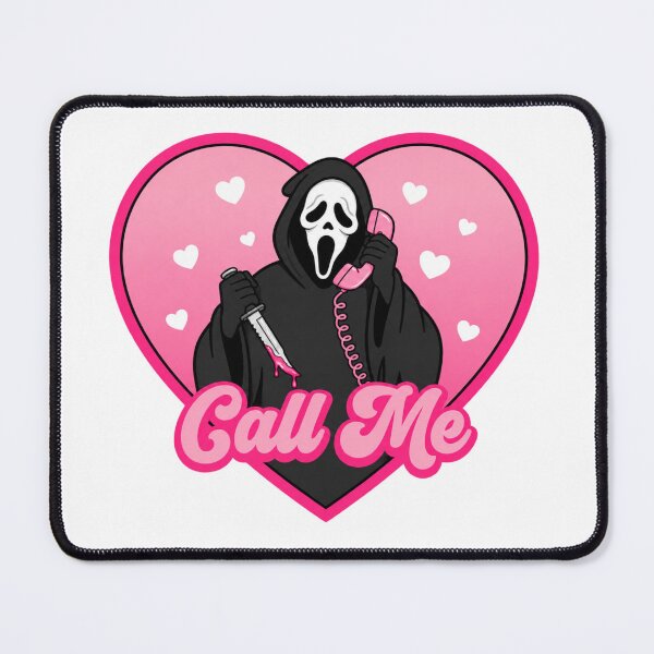 Item preview, Spooky Valentine Ghost Call Me Pink Horror designed and sold by wingoo22.