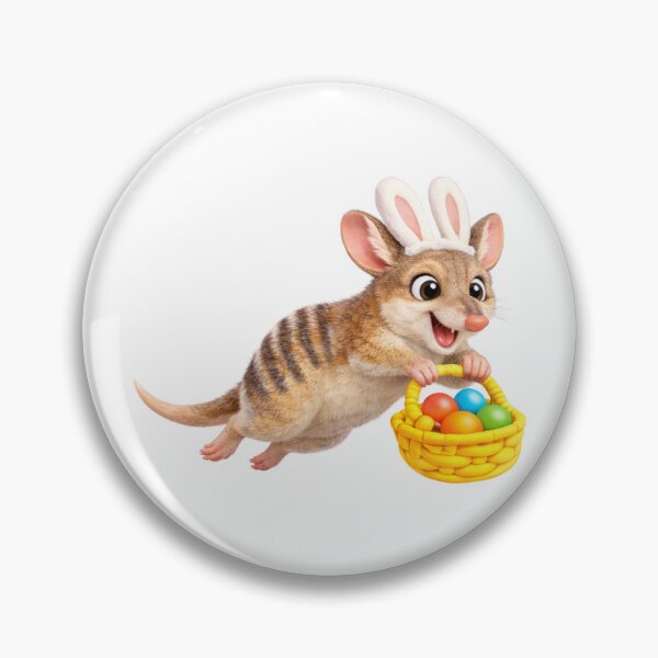 Artikelvorschau, Östlicher Streifenbeuteldachs Osterhase entworfen und verkauft von Sillytoe.