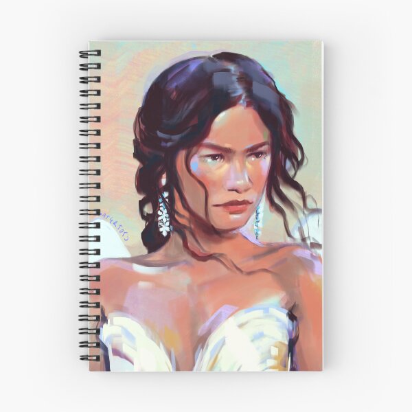 Item preview, Portrait of Zendaya's Odyssey Look designed and sold by Teatertots.