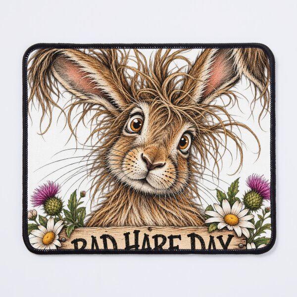 Item preview, Bad Hare Day designed and sold by FloramoonArt.