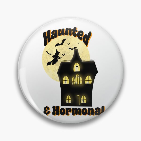 Item preview, Haunted & Hormonal designed and sold by Thistle Owl Studio.