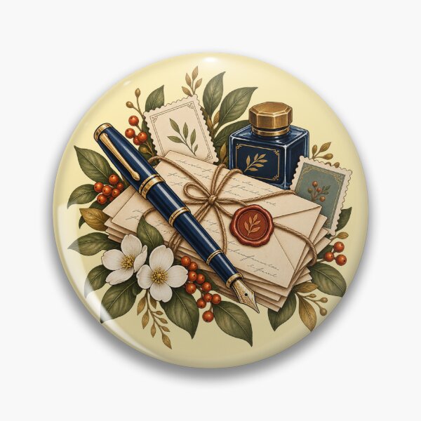 Item preview, Analog Letter Writing – Vintage Fountain Pen & Stationery designed and sold by lbenoraib.