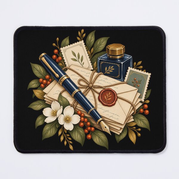 Item preview, Analog Letter Writing – Vintage Fountain Pen & Stationery designed and sold by lbenoraib.