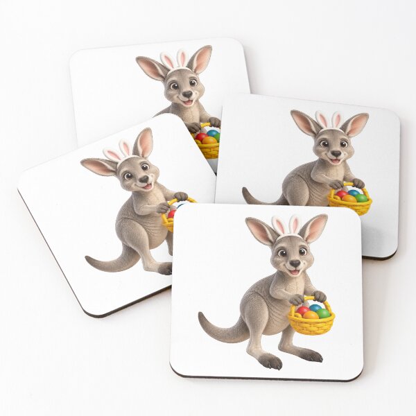 Item preview, Eastern Grey Kangaroo Easter Bunny designed and sold by Sillytoe.