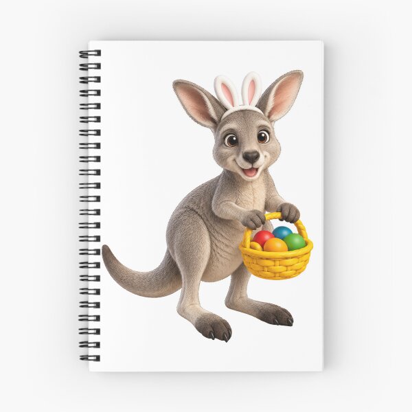 Item preview, Eastern Grey Kangaroo Easter Bunny designed and sold by Sillytoe.