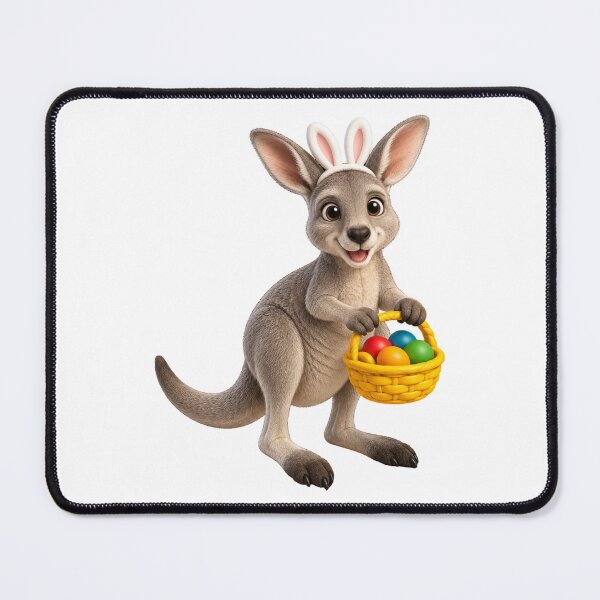 Item preview, Eastern Grey Kangaroo Easter Bunny designed and sold by Sillytoe.
