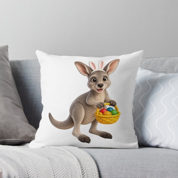 Item preview, Eastern Grey Kangaroo Easter Bunny designed and sold by Sillytoe.