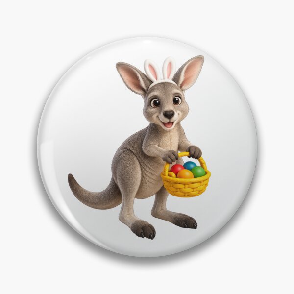 Item preview, Eastern Grey Kangaroo Easter Bunny designed and sold by Sillytoe.