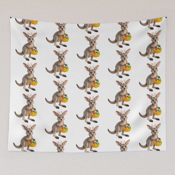 Item preview, Eastern Grey Kangaroo Easter Bunny designed and sold by Sillytoe.