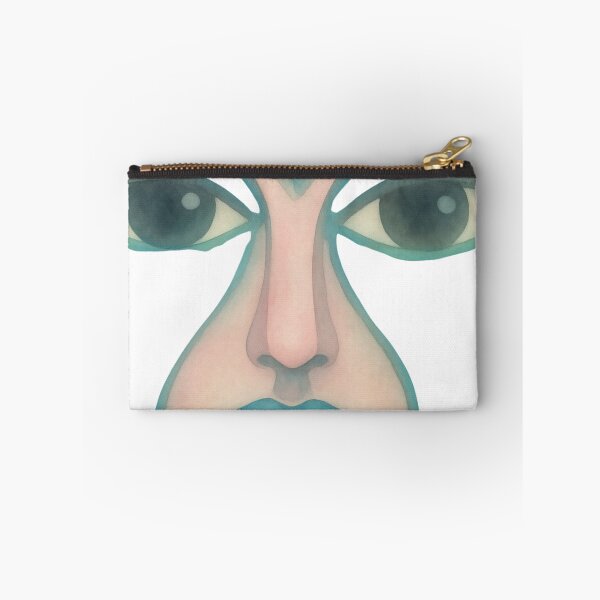 Item preview, Surreal Symmetrical Face in Watercolor designed and sold by Komaxstore.