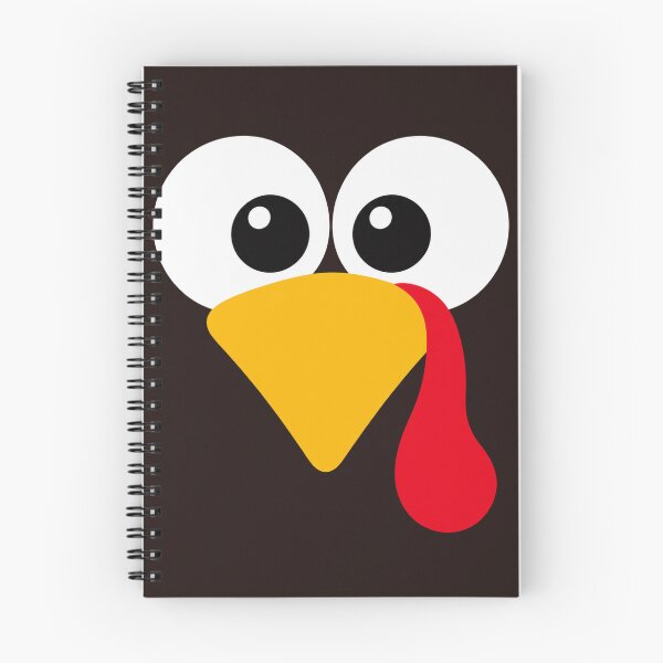 Item preview, Cute Turkey Face – Funny Thanksgiving Cartoon designed and sold by WolfmanProphecy.