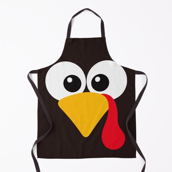Item preview, Cute Turkey Face – Funny Thanksgiving Cartoon designed and sold by WolfmanProphecy.