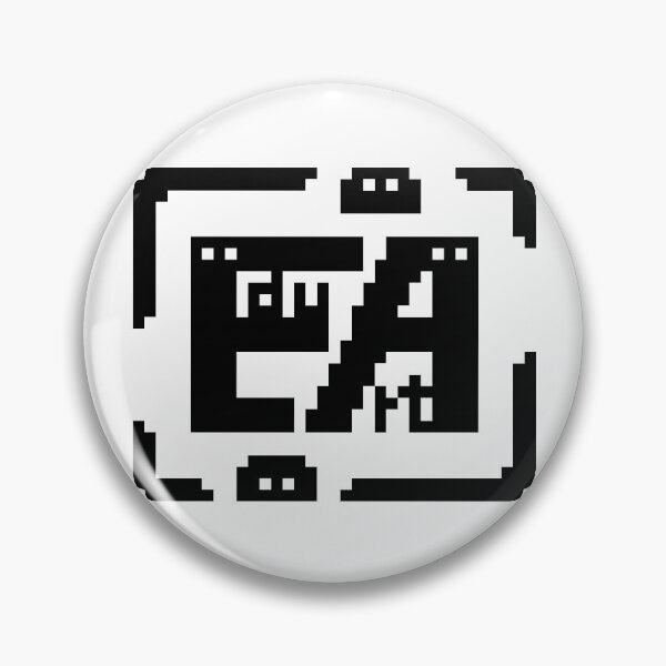 Item preview, EduArt Bloob Pixel 8-Bit Retro Logo designed and sold by EduArtDesign.