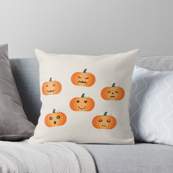 Item preview, Cute Halloween Pumpkin Faces Sticker Pack designed and sold by OlhaTironArt.