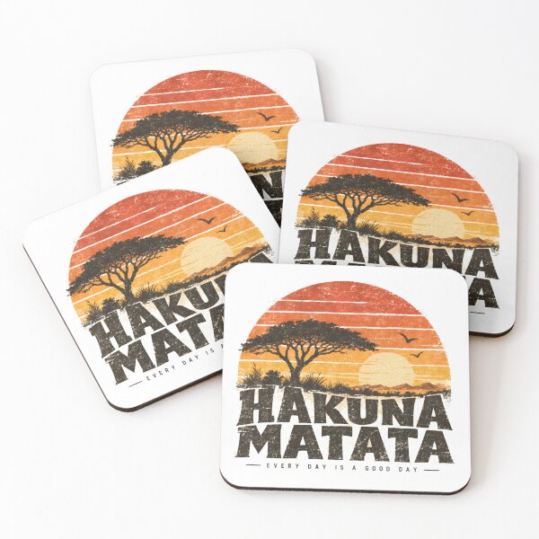 Item preview, Hakuna Matata Vintage Safari Sunset designed and sold by pick-o-print.