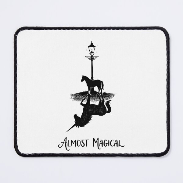 Item preview, Almost Magical Horse Unicorn Shadow Art designed and sold by BeaBuzz.