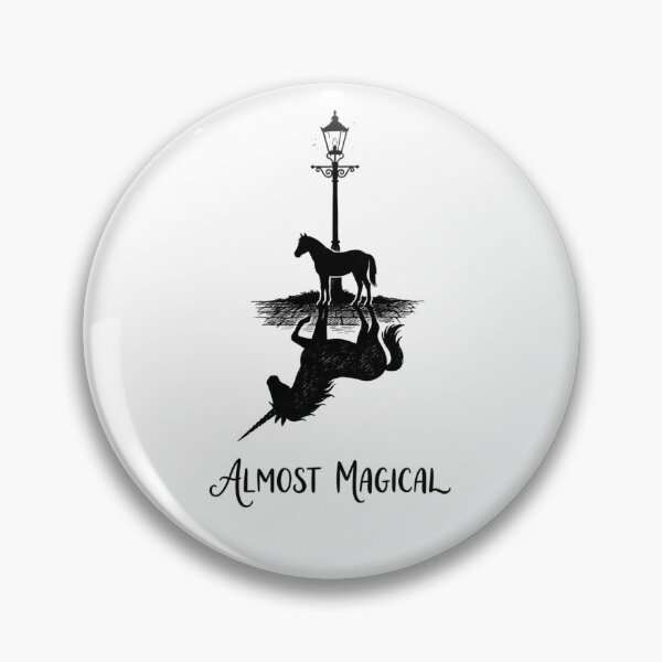 Item preview, Almost Magical Horse Unicorn Shadow Art designed and sold by BeaBuzz.