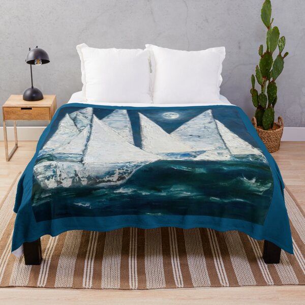 Item preview, sailing by moonlight by charlotte VanRoss designed and sold by Charlotte VanRoss fine art.