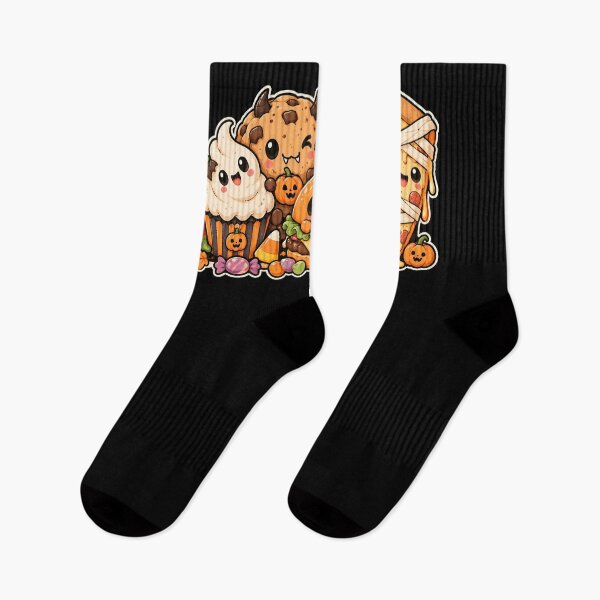 Item preview, Kawaii Halloween Food Friends Cute Spooky Treats designed and sold by ArcaneArtistry.