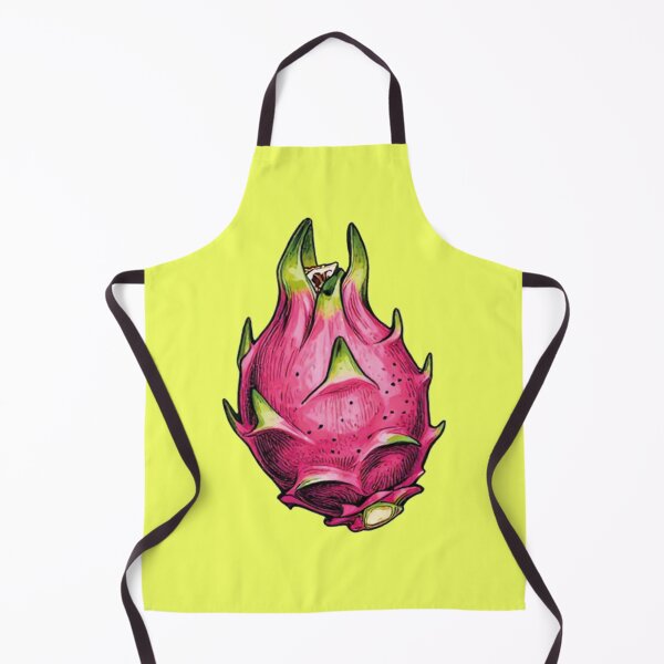 Item preview, Vintage Hand Drawn Pink Dragon Fruit Pitaya designed and sold by WildArtIT.