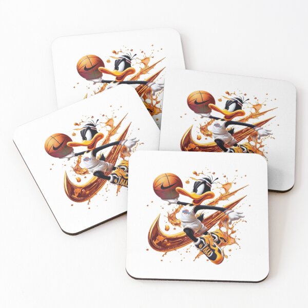 Item preview, Dunking Duck Basketball Splash Graphic Art designed and sold by BlasiseDS.