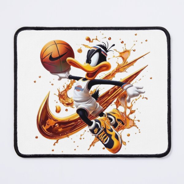 Item preview, Dunking Duck Basketball Splash Graphic Art designed and sold by BlasiseDS.