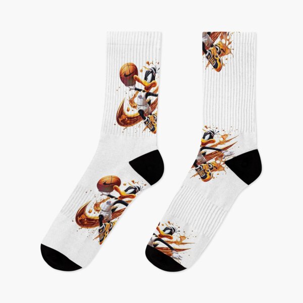 Item preview, Dunking Duck Basketball Splash Graphic Art designed and sold by BlasiseDS.