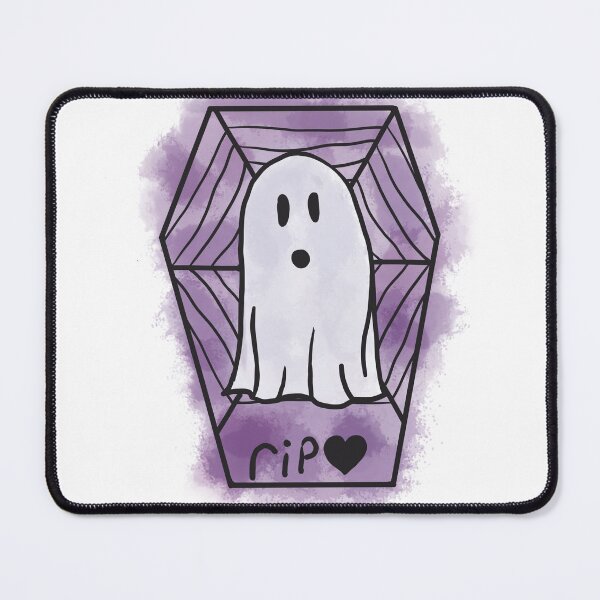 Item preview, Ghost in Purple Coffin rip Heart designed and sold by EclecticCloset.