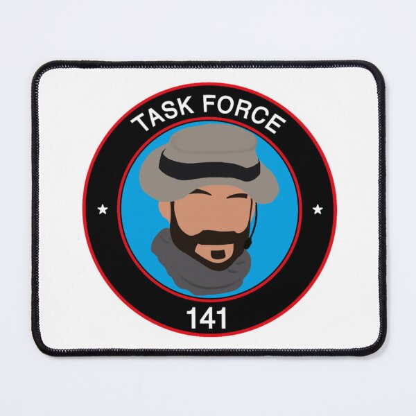 Item preview, John Price Taskforce 141 logo - blue (small logo clothing) designed and sold by Chaoticviper.