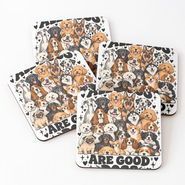 Item preview, Funny All Dogs Are Good Dogs Animal Lover designed and sold by Nordo Studio.