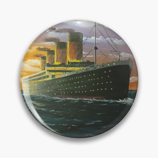 Item preview, The Last Sunrise, Titanic, acrylic painting designed and sold by ZoNixonArt.
