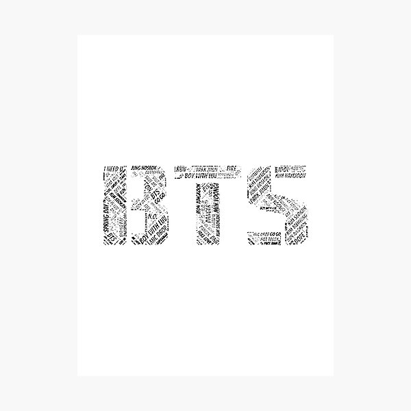 Item preview, Bts Kpop Music Stickers For Fans - Bts Songs Inspired Art | ⭐⭐⭐⭐⭐ Best Seller designed and sold by SpaceWaifu.