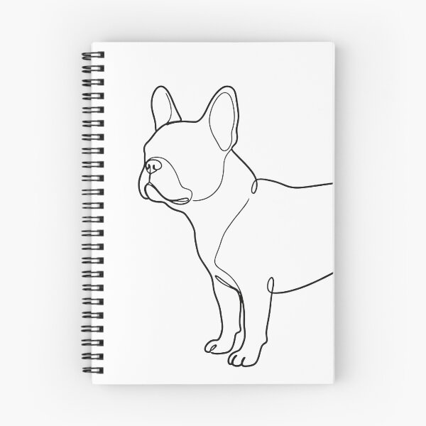 Item preview, French Bulldog One Line Art Dog Line Drawing designed and sold by SayMaria.