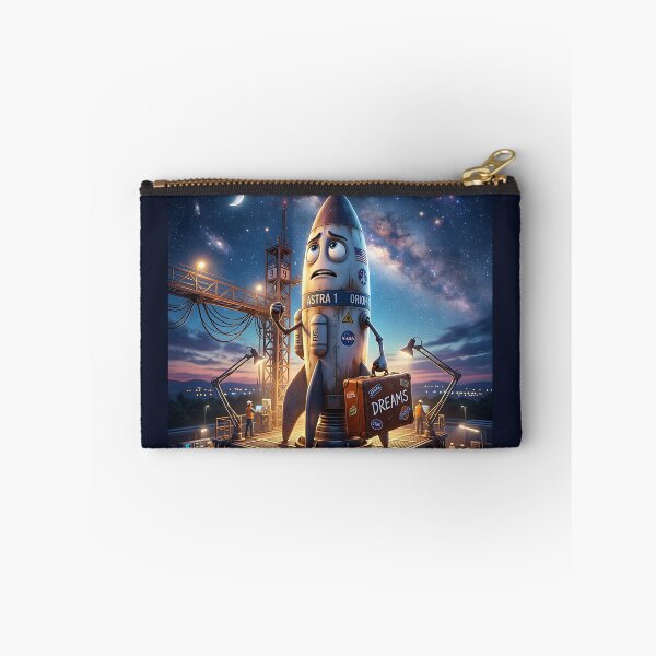 Item preview, Anxious Space Rocket Launch Pad Dreams Journey Motivation designed and sold by Michaelragheb.