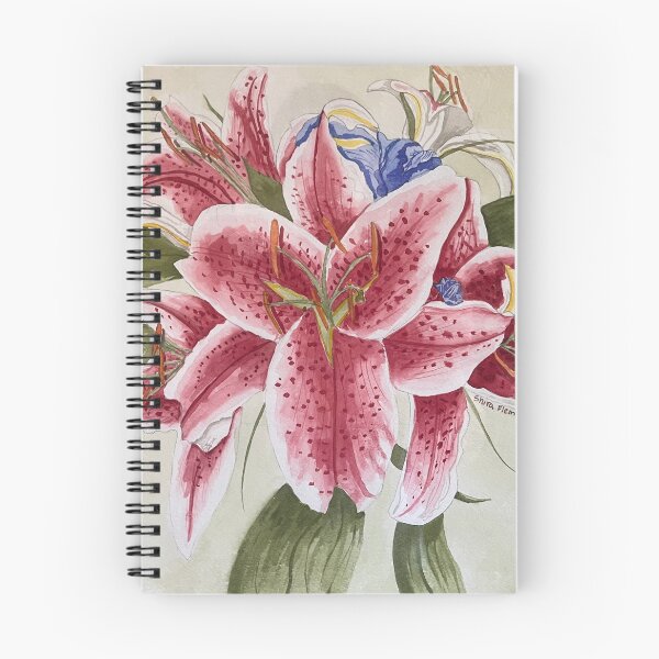 Item preview, 30th Birthday Stargazer & Iris Bouquet designed and sold by Shira Fleming.