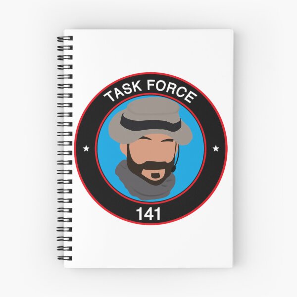 Item preview, John Price Taskforce 141 logo - blue (big logo clothing) designed and sold by Chaoticviper.