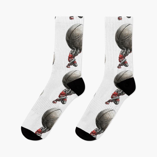 Item preview, Carrying The Game Basketball Player Sketch Art designed and sold by BlasiseDS.
