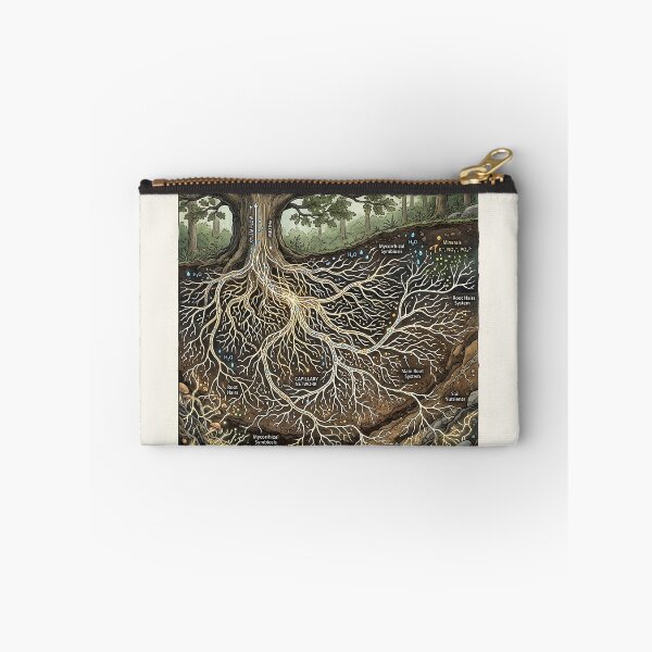 Item preview, Tree Root System Mycorrhizal Symbiosis Botanical Diagram designed and sold by Michaelragheb.
