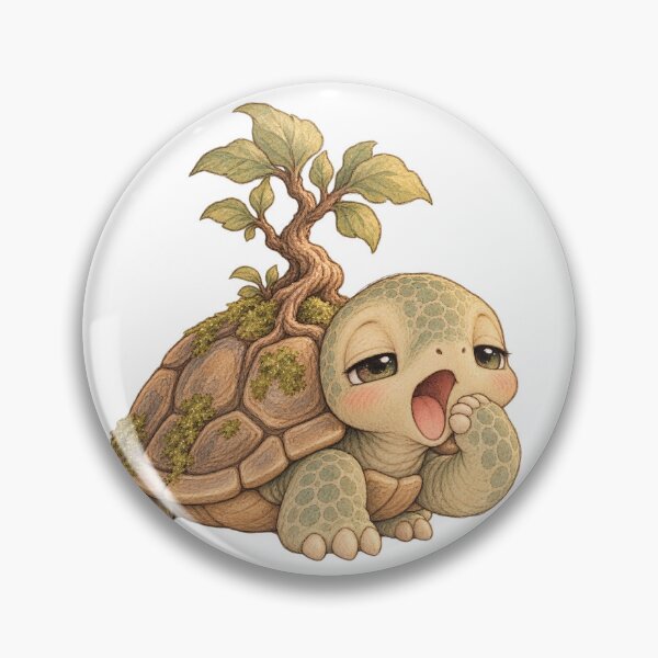 Item preview, Sleepy Tree Turtle designed and sold by Fauna Obscura.