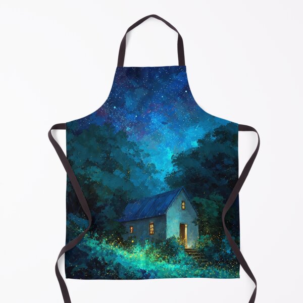 Item preview, Enchanted Cottage Under the Stars designed and sold by IRON SIREN.